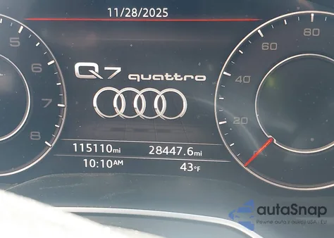 2018 Audi Q7 3.0T Premium from USA, damaged, VIN WA1LAAF75JD019605